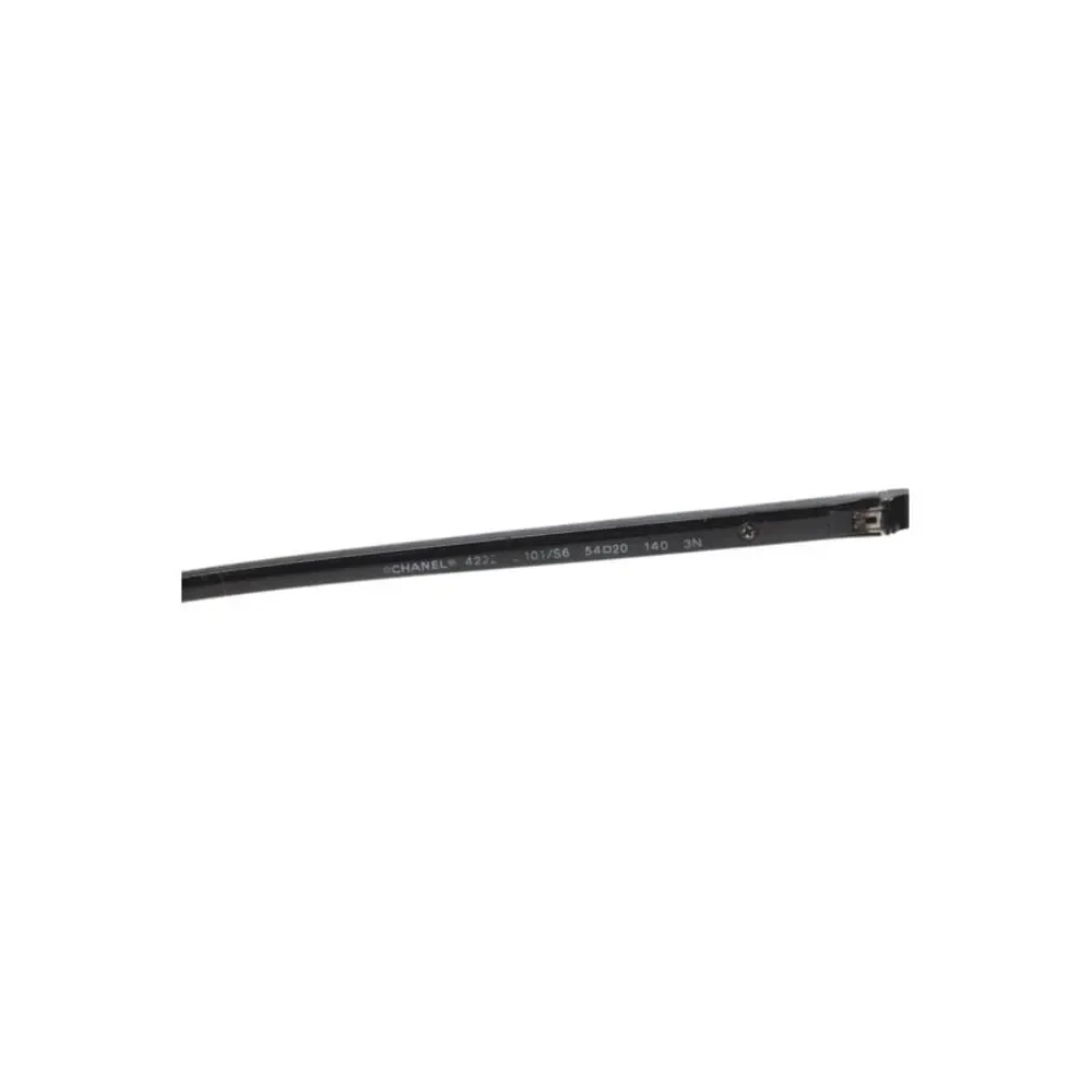 Chanel Womens Dark Gradient Cat- Eye Sunglasses Black 140MM